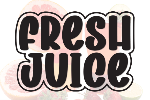 Sweet Harmony: A Handwritten Font Full of Fresh Juice