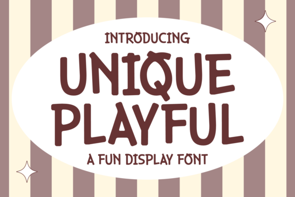 Unveiling Unique Playful: A Font with Vibrant Energy